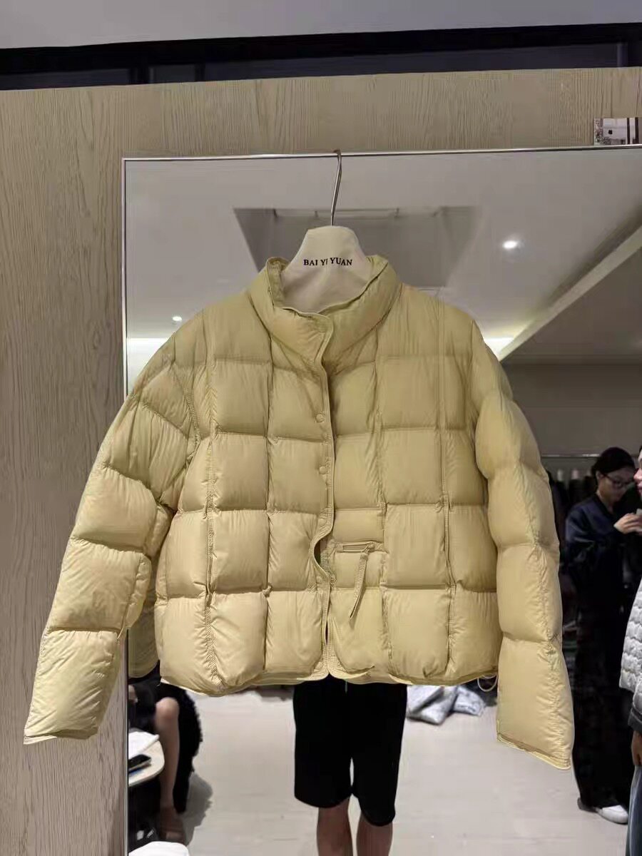 90绒白鸭绒外套B-YIYUAN品牌韩系宽松羽绒服女小个子2025冬季新款,女装/女士精品,羽绒服,淘宝优惠券,粉丝福利购,淘宝优惠卷