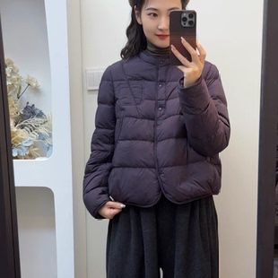 女士羽绒服 休闲圆领百搭轻薄款 冬季 892A09 赢利