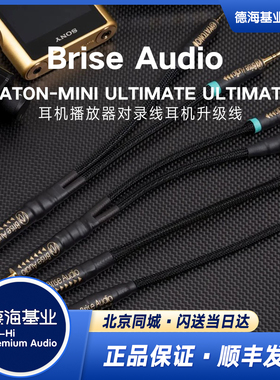 日本BRISE AUDIO YATONO-MINI ULTIMATE 4.4耳放播放器对录线