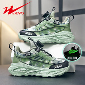 男孩儿童迷彩运动鞋 双星男童鞋 网面透气中大童网鞋 秋季 子2026新款