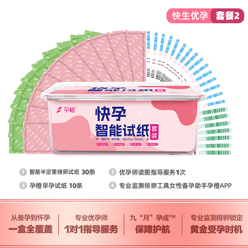 智能半定量排卵试纸套装