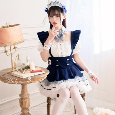 Malymoon【现货商品】皇家蓝女仆