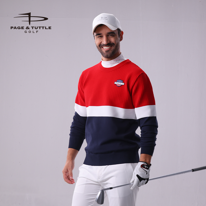 佩奇塔特高尔夫针织衫保暖