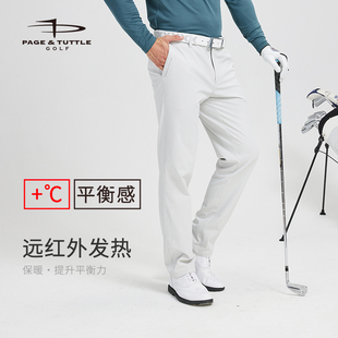 子男装 佩奇塔特高尔夫男裤 休闲裤 保暖运动裤 加绒GOLF秋冬新款