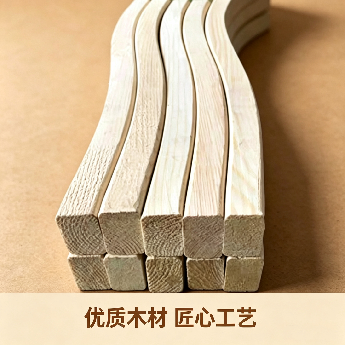 实木美人靠s弯樟子松贵妃靠背