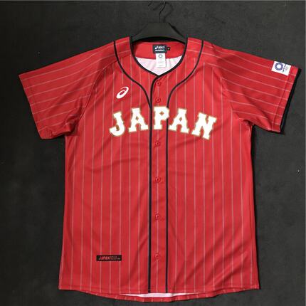vintage古着外贸欧美BF嘻哈条纹T恤夏季男女短袖开衫棒球服潮队