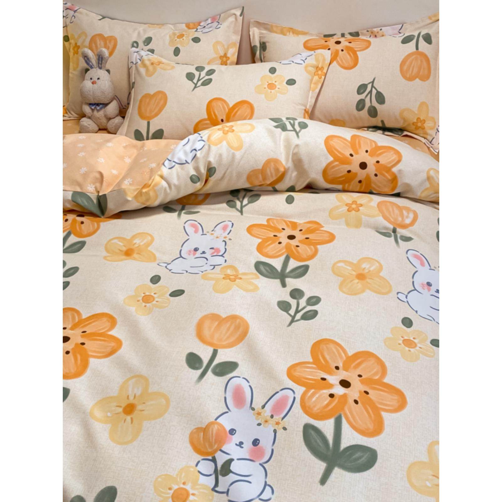 新疆包邮加厚保暖纯棉磨毛被套单件100%全棉被罩单人150x200双人2