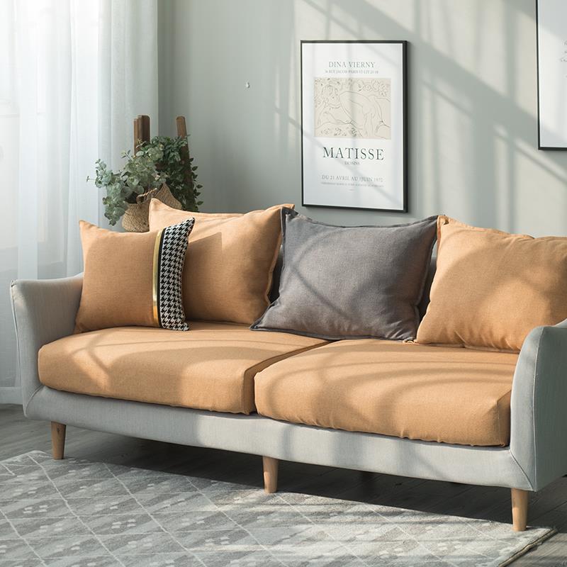 新疆包邮夏季沙发套全包加厚仿麻沙发垫子坐垫套沙发笠罩防滑盖布