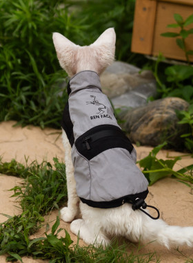 防水防晒夏季冲锋衣背心薄款任发财纯棉无毛猫德文衣服斯芬克斯猫