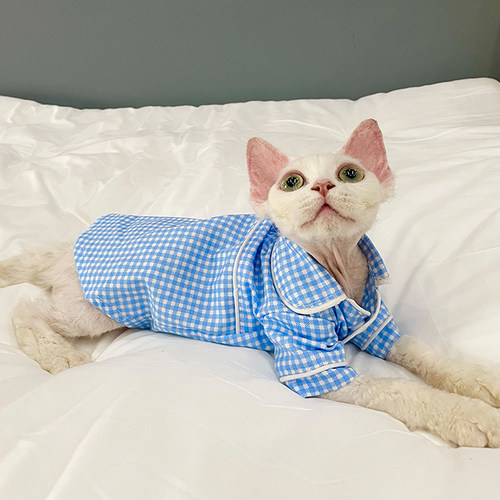 发财秋冬季睡衣好穿透气无毛猫