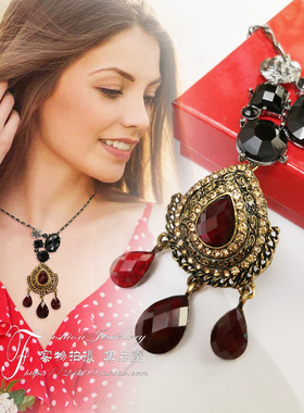 挂件宝石镶嵌日韩风礼服合金饰品