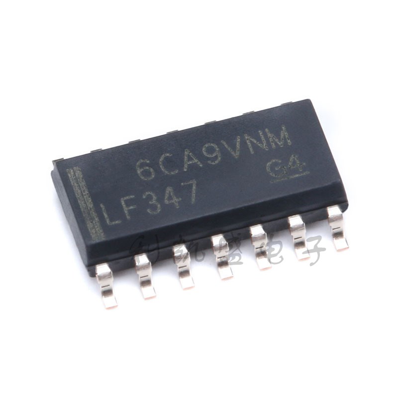 贴片 LF347DR SOIC-14芯片四路运算放大器 LF347全新