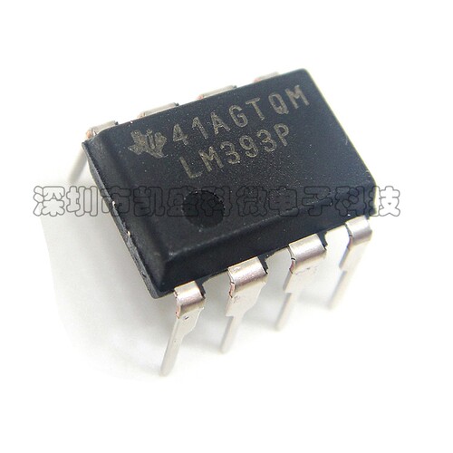 直插LM393P LM393N LM393 DIP-8 低功耗电压双比较器 进口原装