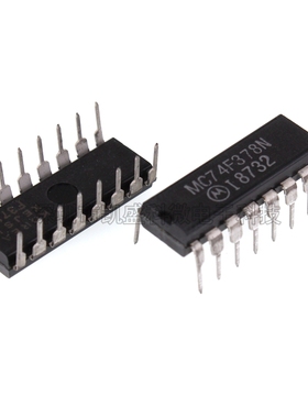 直插 SN74LS378N 74LS378 HD74LS378P DIP-16 逻辑 触发器 芯片IC