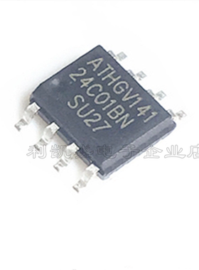 贴片AT24C01BN AT24C01 AT24C01N 24C01 SOP8 EEPROM存储器 全新