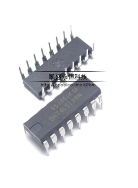 直插式 74LS139 HD74LS139P SN74LS139N DIP-16 解码器/多路分解