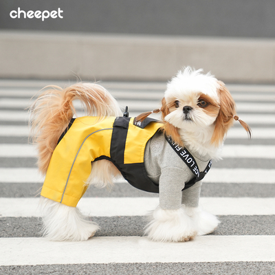 CheePet趣派宠物狗狗春夏衣服潮酷背带裤透气中小型犬雪纳瑞比熊