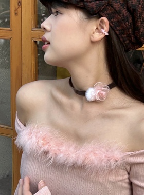 原创设计百搭丝绒复古