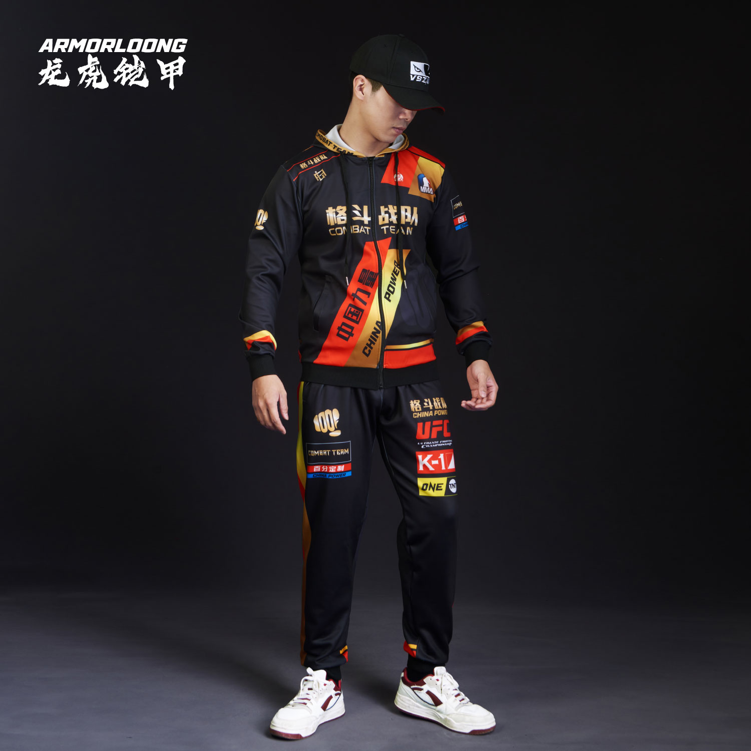 UFC泰拳击服搏击定制健身格斗卫衣外套长裤运动训练秋季套装