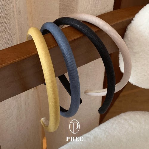 法式简约显白细款发箍