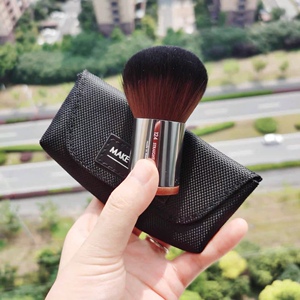 沧州玫珂菲124散粉刷带包112粉底刷短柄便携化妆刷送收纳包