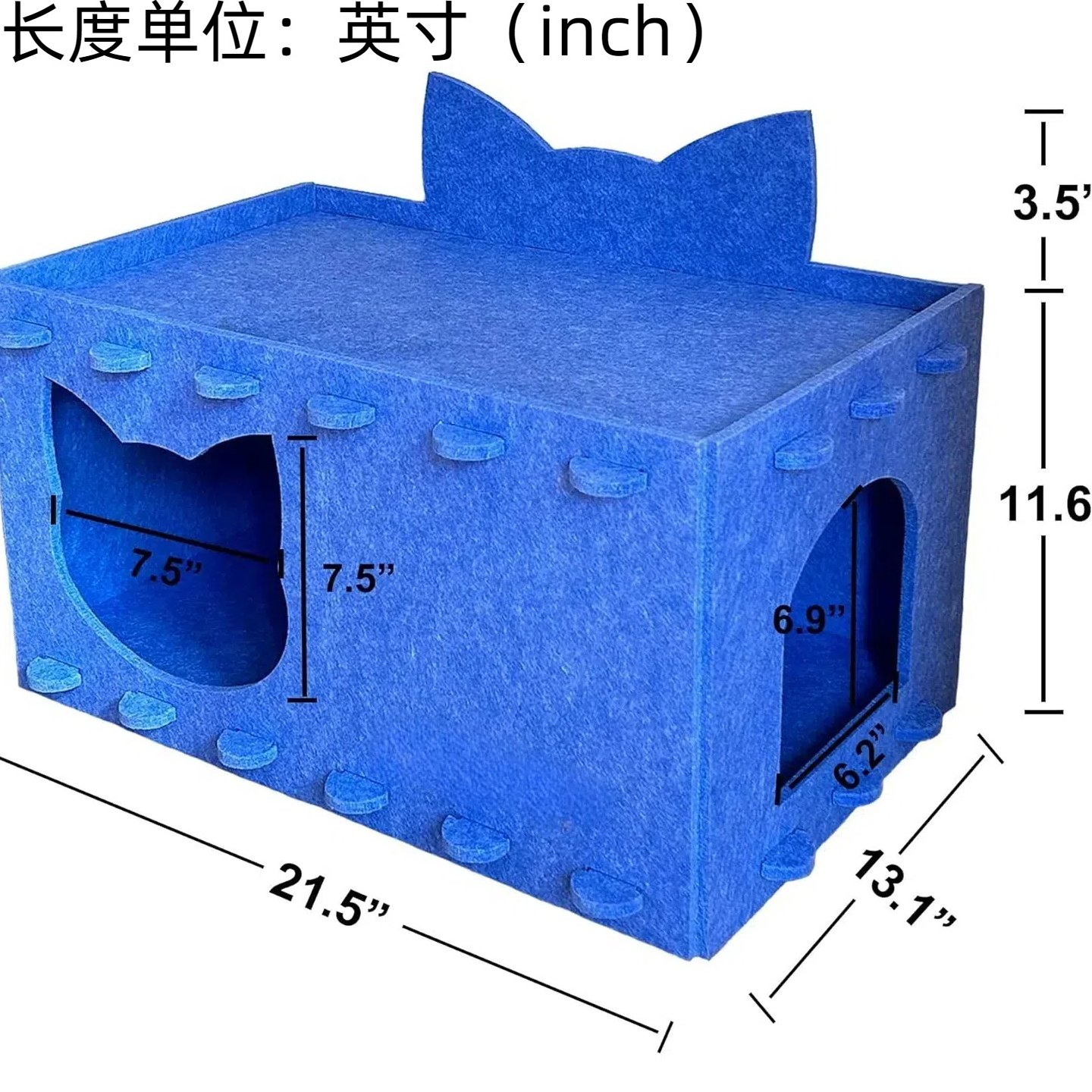双层猫窝猫抓板一体上下层不掉屑猫爪板窝磨爪器宠物窝猫耳,宠物/宠物食品及用品,猫笼子/猫别墅,淘宝优惠券,粉丝福利购,淘宝优惠卷