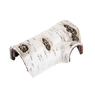 仿真白杨树皮爬宠守宫躲避屋饲养箱装饰造景蜥蜴乌龟树脂躲藏洞穴