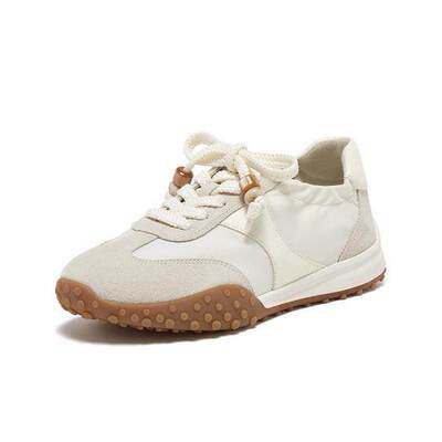 专柜拔佳2026春新款女鞋厚底复古阿甘德训休闲运动鞋AZX06AM6