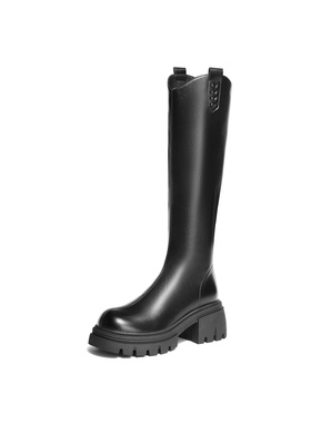 专柜正品森达骑士靴女2025年冬新商场同款气质过膝长筒靴XTL01DG5