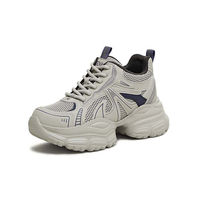 专柜正品天美意厚底老爹鞋运动鞋女系带休闲鞋2025秋新款BL112DM5