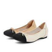 子新款 晚晚鞋 温柔风软底平底鞋 百丽女鞋 小香风浅口单鞋 Z8R1DAQ4