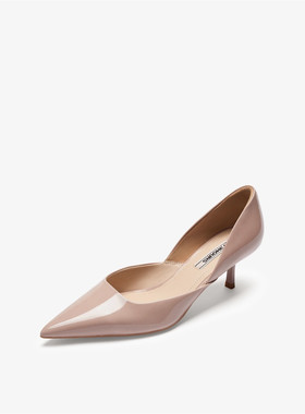 73hours女鞋反复迷恋2025春新款尖头通勤细高跟鞋女单鞋AAG75AQ5