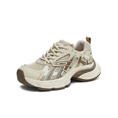 专柜正品天美意厚底老爹鞋女系带休闲鞋单鞋2025秋新款KD125DM5