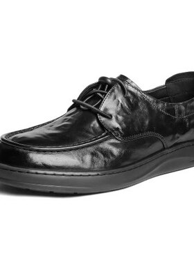 百丽厚底商务鞋男2026新款春商场款牛皮革上班鞋休闲皮鞋8ZJ02AM6