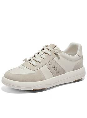 森达板鞋女鞋2024秋季新款商场同款百搭拼接舒适休闲鞋4AJP9CM4