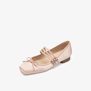 可爱犯规2025春季 单鞋 新款 法式 女 甜美芭蕾风玛丽珍鞋 73hours女鞋