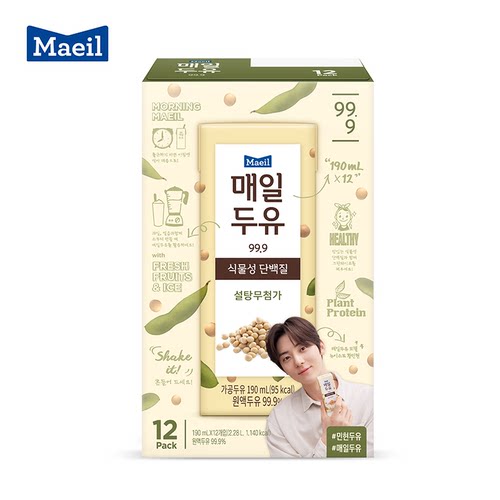 maeil每日原味豆奶无糖植物蛋白
