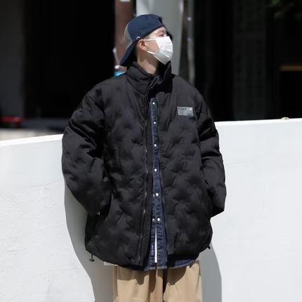 棉衣男款冬季2024新款潮流羽绒棉服加厚保暖棉袄男青少年男装外套