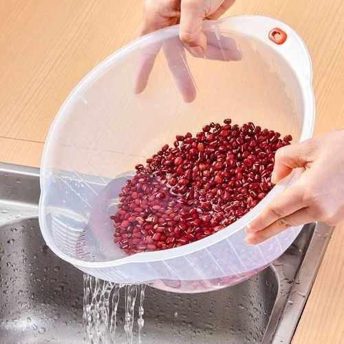 正宝厨房专用沥水淘米篮工厂直销