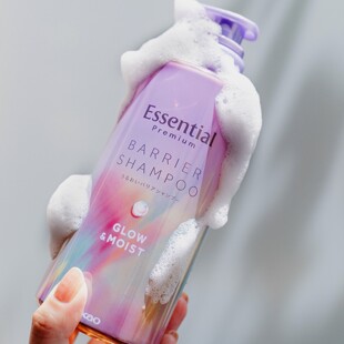 日本花王24年essential premium睡醒不乱洗发水护发素