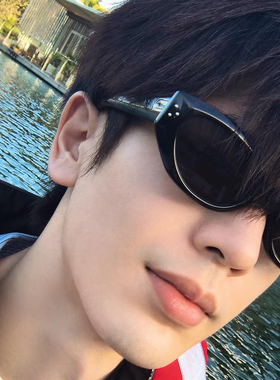 2026新款墨镜男款高级感猫眼复古痞帅防紫外线张凌赫同款太阳眼镜