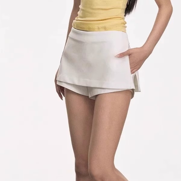 白色包臀半身裙女夏季2025新款紧身性感辣妹通勤百搭显瘦a字短裙