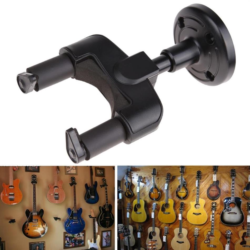 1 Set Electric Guitar Wall Hanger Holder Stand Rack