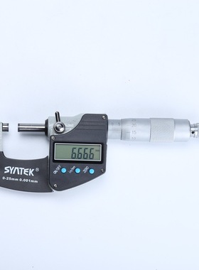 Electronic digital micrometer with an accuracy of 0.001mm