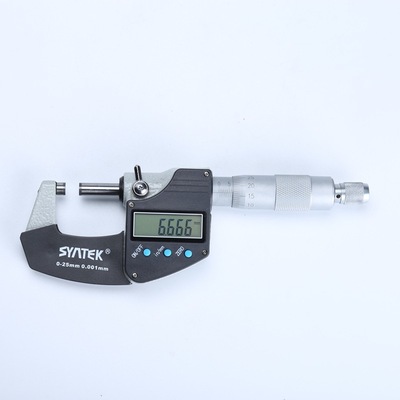 Electronic digital micrometer with an accuracy of 0.001mm