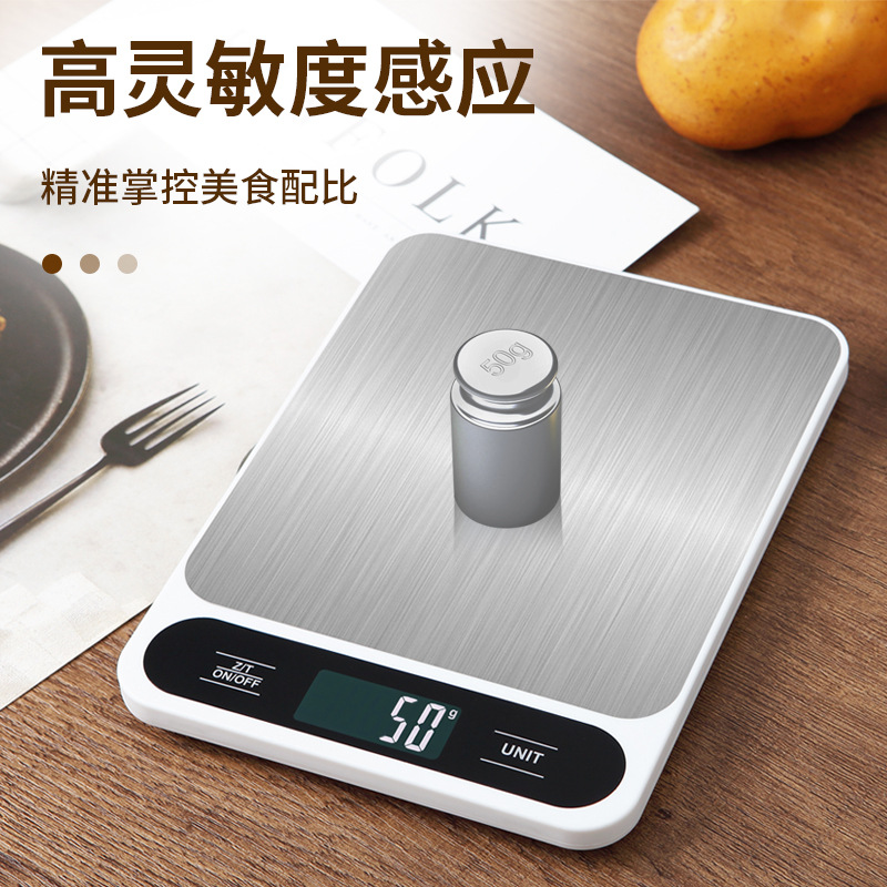 English baking electronic scale food weighing platform scale