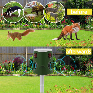 Animal repellent outdoor ultrasonic rodent repellent驱鼠器