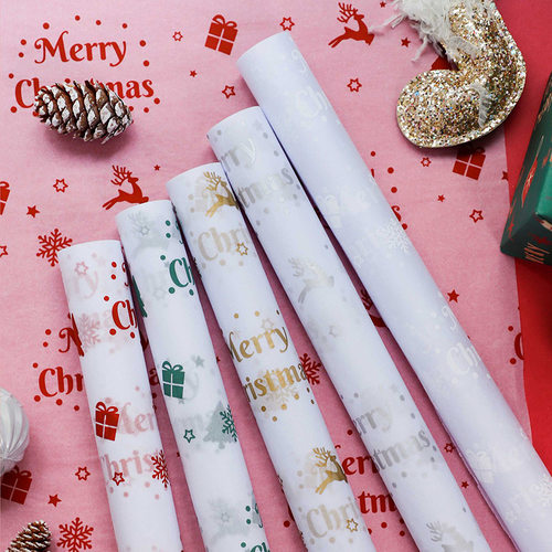 Christmas snow pear paper Pineapple flower wrapping paper