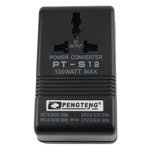 New 100W Max Power Converter Adapter 110V/120V To 220V