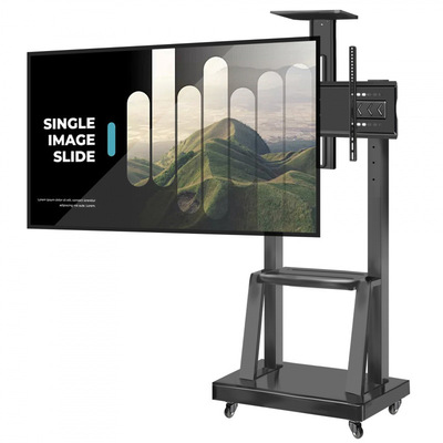 TV Mobile Stand Floor Stand电视机可移动支架落地式架子带轮